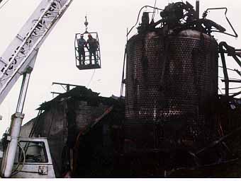 CHEMICAL REACTOR EXPLOSION